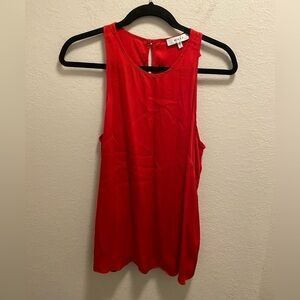 Milly Sleeveless Silk Blend Blouse Size 10